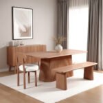 Indus Solid Wood Dining Bench