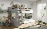 Interstellar Triple Bunk Bed with Trundle