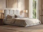 Irma Upholstered Bed – Cream