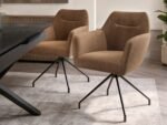 Isla Swivel Dining Chair Set of 2 - Image 4