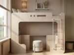 Jaxx High Sleeper with Desk Oak - Image 2