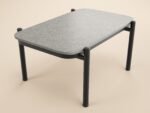 Kalina 4 Piece Garden Sofa Set with Coffee Table Brown - Image 6