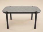 Kalina 4 Piece Garden Sofa Set with Coffee Table Brown - Image 7
