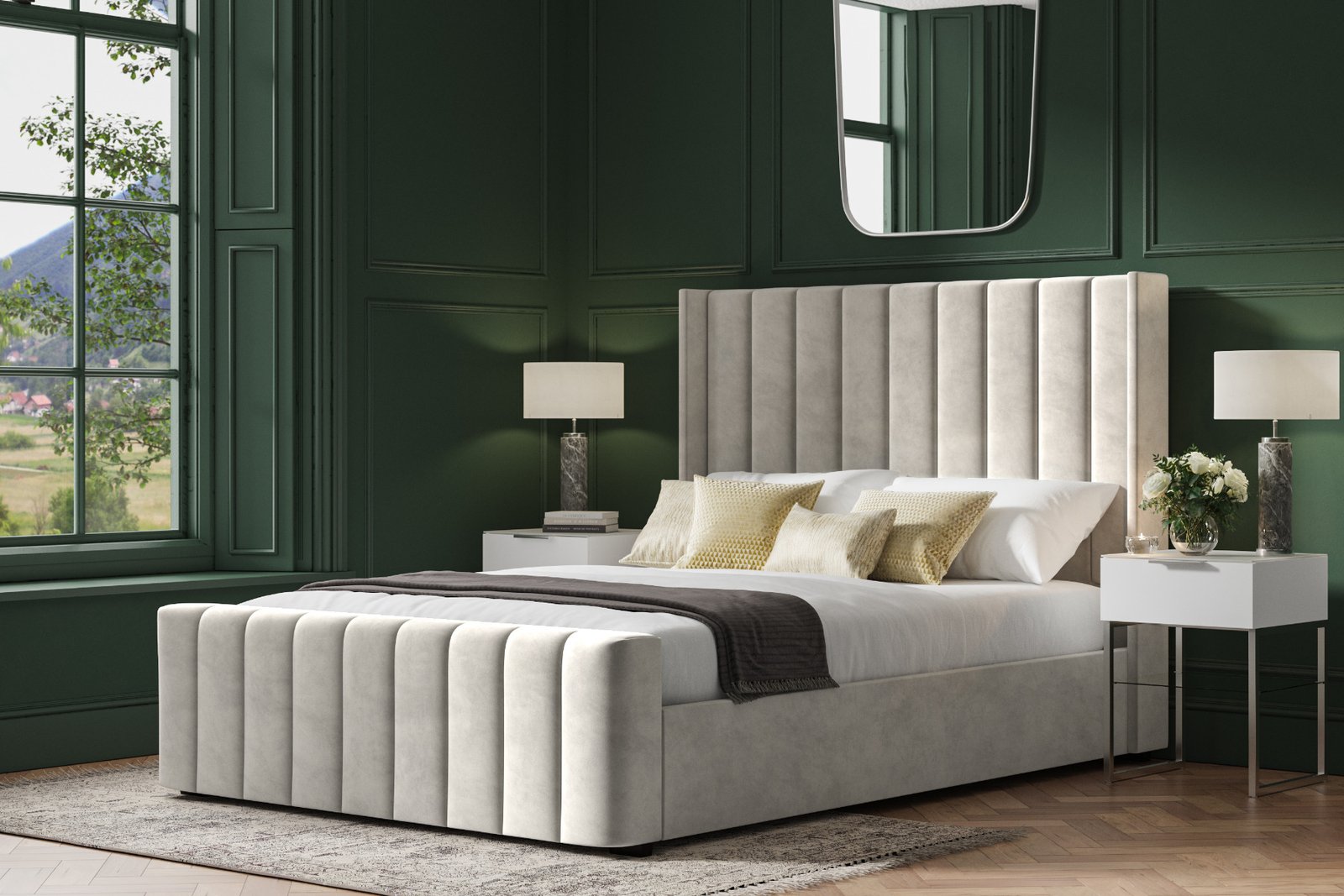 kilworth-lightstonegreyvelvet-lifestyle-closed.jpg Emporia Beds Kilworth Velvet Ottoman