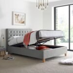 Kingham Velvet Ottoman Bed - Image 3