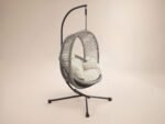 Lana Garden Swing Chair Light Rattan - Image 3
