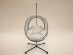 Lana Garden Swing Chair Light Rattan - Image 5