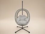 Lana Garden Swing Chair Light Rattan - Image 6