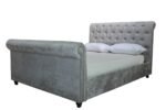 Artisan Fabric Bed Frame Silver