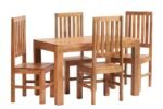 Toko Light Mango Small Dining Table 4ft (120cm) - Image 3