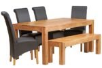 Toko Light Mango Large Dining Table 6ft (180cm) - Image 2