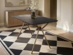 Lexi Rectangular Dining Table Black
