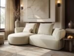 Lia Large Sofa Chenille