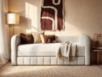 Livia Day Bed with Trundle Cream - Image 3