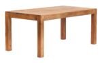 Toko Light Mango 6 FT Dining Set with Wooden Chairs - Image 2