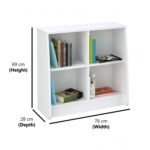 Loft Station Bookcase White - Image 2