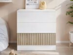 Luca 3 Drawer Chest Ribbed