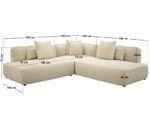 Luna Large Sofa Chenille - Image 2