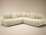 Luna Large Sofa Chenille - Image 4