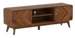 TV Cabinet - Columbian Walnut -1.6m - LV44 - Image 2