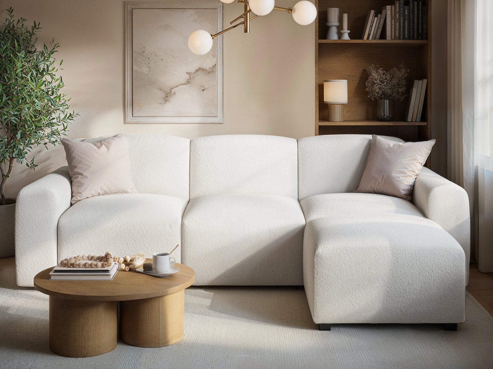 manon-sofa-full-1 Manon Boucle 3 Seater Modular Corner Sofa Cream