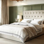 Marley Buttoned Headboard Ottoman Bed Linen