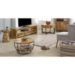 Surrey Solid Wood Large Tvc With 3 Drawers - Image 6