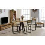 Surrey Solid Wood Large Tvc With 3 Drawers - Image 7