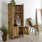 Surrey Solid Wood Bookcase With Doors - Image 10