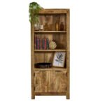 Surrey Solid Wood Bookcase With Doors - Image 2