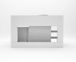 Mid Sleeper Desk Cupboard - Image 3