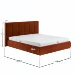 Mika Ottoman Bed Velvet - Image 8