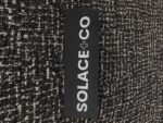 Miller Curved Headboard Bed Black Chenille - Image 6