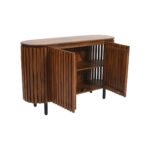 Slatted Mango Wood 2 Doors Sideboard - Image 5