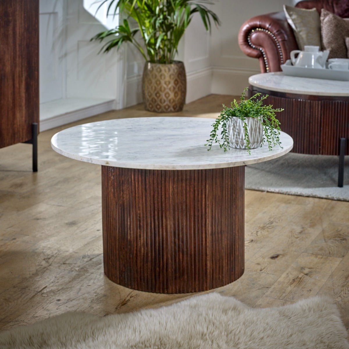 mt03-1_1.jpg Opal Mango Wood Coffee Table With Marble Top