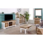 Alfie Tv Cabinet Upto 57" Solid Mango Wood - Image 10
