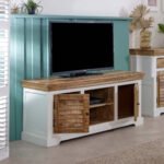 Alfie Tv Cabinet Upto 57" Solid Mango Wood - Image 3