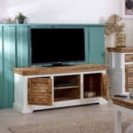 Alfie Tv Cabinet Upto 57" Solid Mango Wood - Image 12