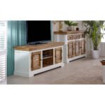 Alfie Tv Cabinet Upto 57" Solid Mango Wood - Image 5