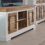 Alfie Tv Cabinet Upto 57" Solid Mango Wood - Image 7