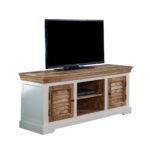 Alfie Tv Cabinet Upto 57" Solid Mango Wood - Image 2