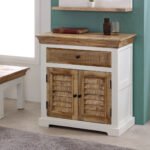 Alfie Wood Sideboard - 1 Drawer & 2 Doors - Image 2