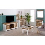 Alfie Wood Sideboard - 3 Drawers & 3 Doors - Image 16