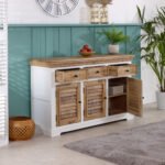Alfie Wood Sideboard - 3 Drawers & 3 Doors - Image 3