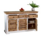 Alfie Wood Sideboard - 3 Drawers & 3 Doors - Image 5