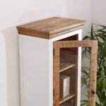 Alfie Wood Bookcase/Display Cabinet - 3 Shelves & 1 Door - Image 5