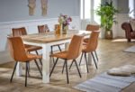 Alfie Dining Table 170cm Solid Mango Wood - Image 5