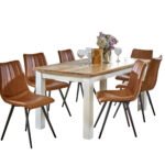 Alfie Dining Table 170cm Solid Mango Wood - Image 9