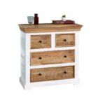Alfie Solid Mango Wood 4 Chest Of Drawers - Image 2