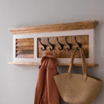 Alfie Wood Shoe Rack & Hanger Wall Hook Set - Image 12